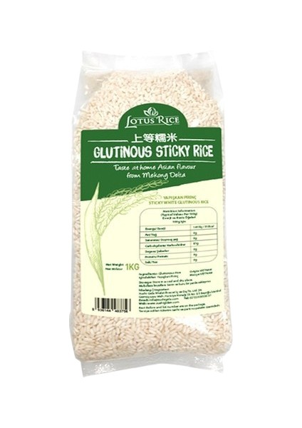 Yapışkan Pirinç Glutinous Sticky Rice 1 kg