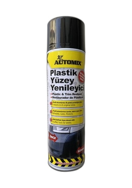 Plastik Yüzey Temizleyici Sprey 500 ml