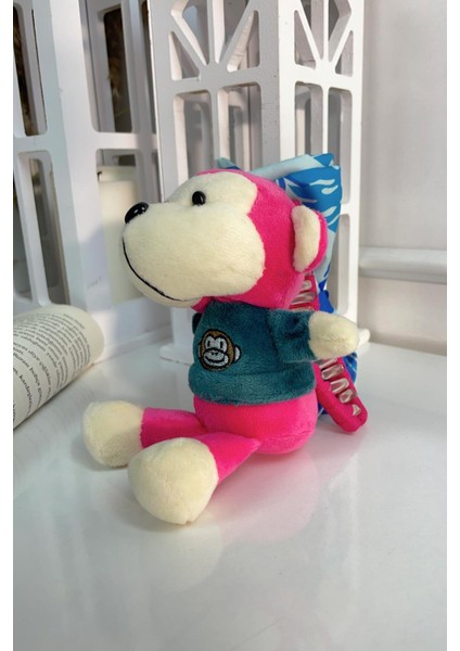 Figürlü Büyük Peluş Mandal Toka Pembe SBT1472 fiyatları