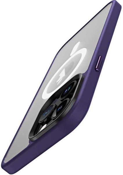 iPhone 13 Pro Uyumlu (13 Pro) Hibrit Serisi Wireless Şarj Özellikli Magic Magsafe Kılıf fırsatları