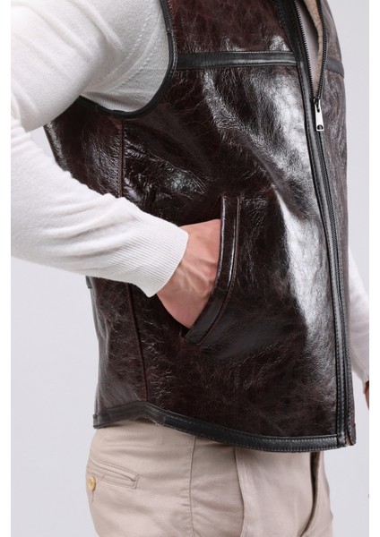 Erkek Kürklü Yelek modelleri