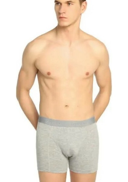 Erkek Elastan Boxer 3 Adet ( 1 Adet Siyah -1ADET Beyaz -1 Adet Gri) modelleri