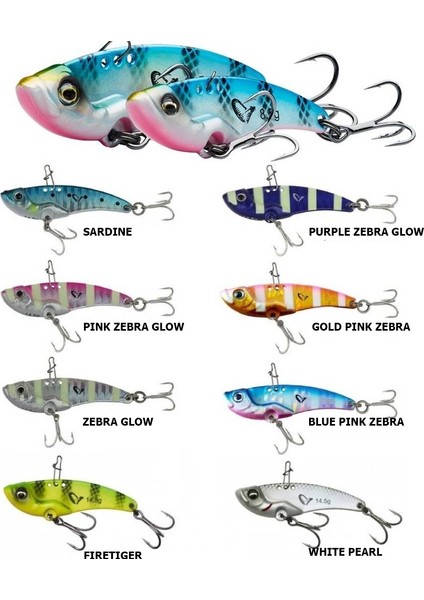 3D Vıb Blade 5,5cm 14,5gr Jig