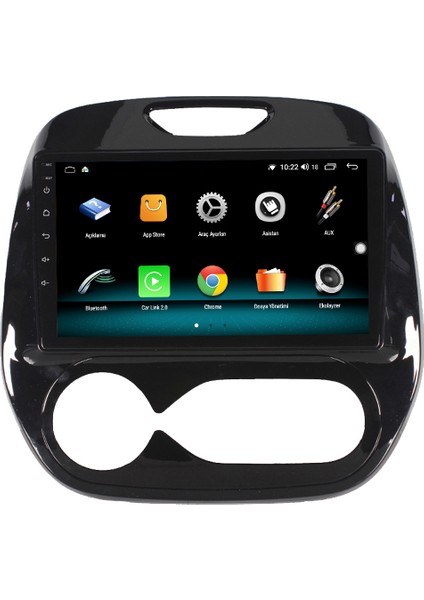 Renault Captur Android 10 Carplay Özellikli Navigasyon Multimedya Ekran 2gb Ram + 32GB HDD