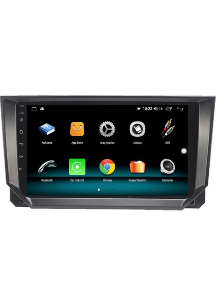 Seat Ibiza Android 10 Carplay Özellikli Navigasyon Multimedya Ekran 2gb Ram + 32GB HDD fiyatları