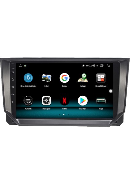 Seat Ibiza Android 10 Carplay Özellikli Navigasyon Multimedya Ekran 2gb Ram + 32GB HDD modelleri