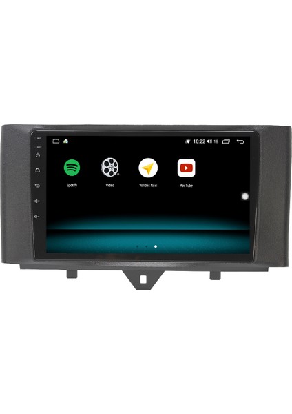 Smart Fortwo Android 10 Carplay Özellikli Navigasyon Multimedya Ekran 2gb Ram + 32GB HDD fiyatları