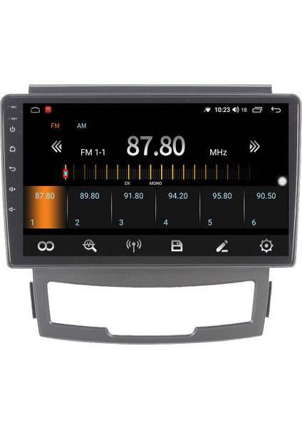 Ssangyong Kyron Android 10 Carplay Özellikli Navigasyon Multimedya Ekran 2gb Ram + 32GB HDD modelleri