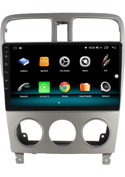 Subaru Forester Android 10 Carplay Özellikli Navigasyon Multimedya Ekran 2gb Ram + 32GB HDD