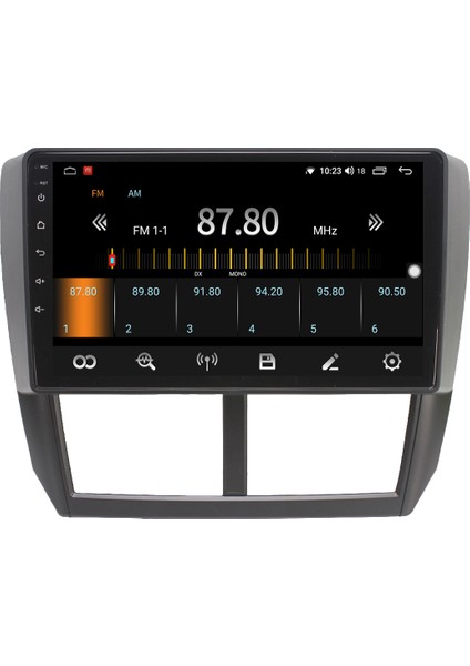 Subaru Impreza Android 10 Carplay Özellikli Navigasyon Multimedya Ekran 2gb Ram + 32GB HDD
