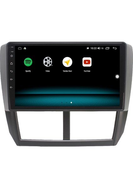 Subaru Impreza Android 10 Carplay Özellikli Navigasyon Multimedya Ekran 2gb Ram + 32GB HDD