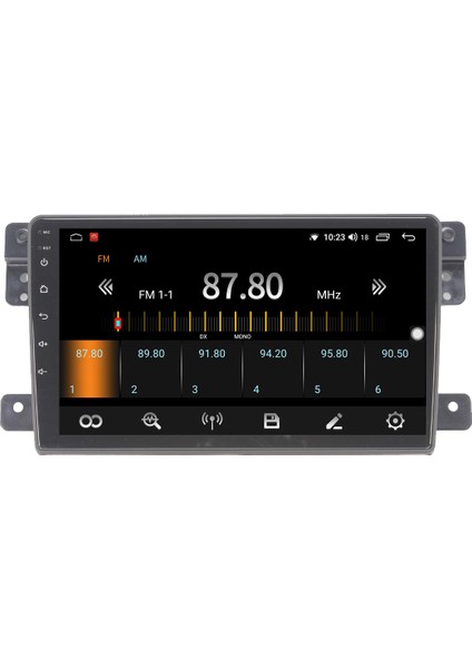 Suzuki Grand Vitara Android 10 Carplay Özellikli Navigasyon Multimedya Ekran 2gb Ram + 32GB HDD