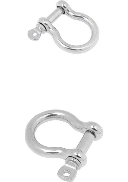 2pcs Deniz Tekne Zinciri Tıktı Yay Melesi Esir Pim Paslanmaz Çelik M5 (Yurt Dışından)