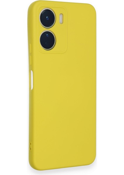 Vivo Y16 Kılıf Lansman Silikon Içi Kadife + Ekran Koruyucu