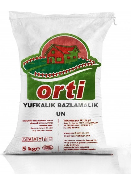 Yufkalık Bazlamalık Un 2 x 5 kg