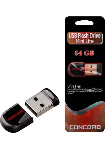 USB Flash Bellek 64GB Mini Lite C-UML64