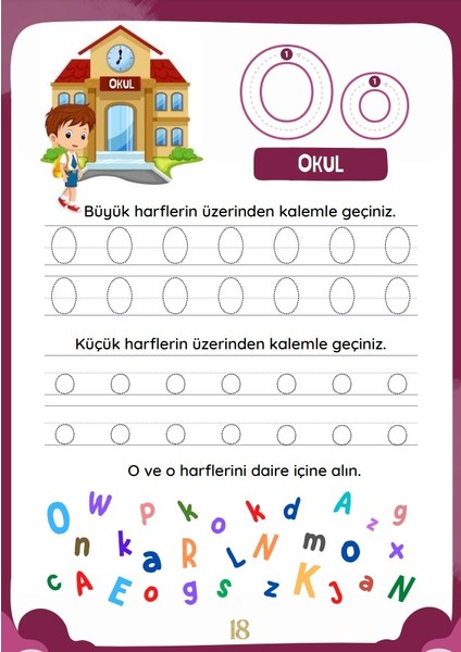 Okul Öncesi Alfabe-Sayılar Yaz-Sil Kitabı (Ciltli) modelleri