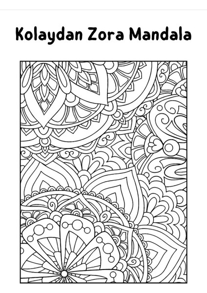 Hayvan Mandala Boyama Sayfaları