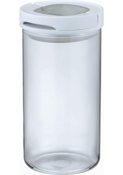 Kahve Saklama Kabı Beyaz 1000 ml.