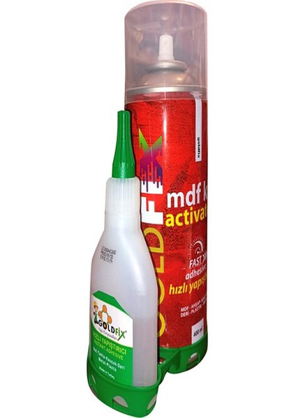 Mdf Hızlı Yapıştırıcı 400ML Aktivatör Kit