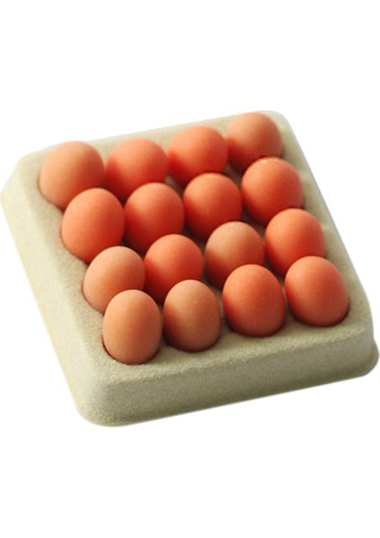 3 Set 1: 6 Dolyhouse Minyatür Yumurta Dollhouse Mutfak Yemek Odası Dekor (Yurt Dışından) fiyatları