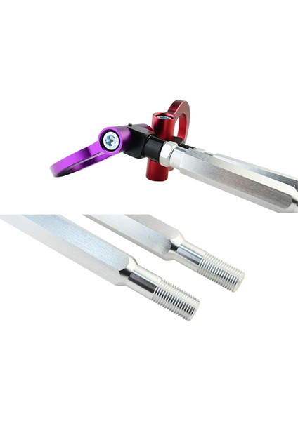 2pcs Stı Için Ön Arka Tampon Çekme Kancasında Kırmızı Katlama Vidası (Yurt Dışından) fırsatları