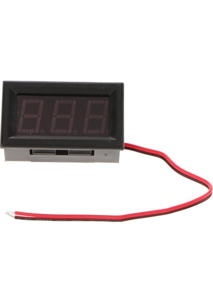 4xmini Voltmetre LED Panel 3 Dijital Ekran Voltaj Ölçer Pc'ler (Yurt Dışından) fiyatları
