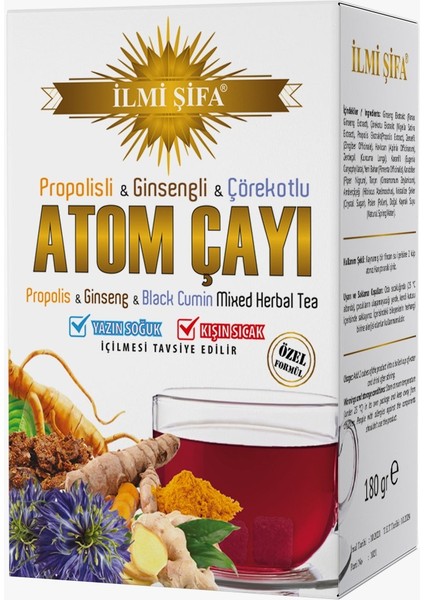 Ilmi Şifa Atom Çayı 180 gr