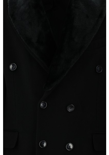 Kürk Yaka Kaşmir Kaban modelleri