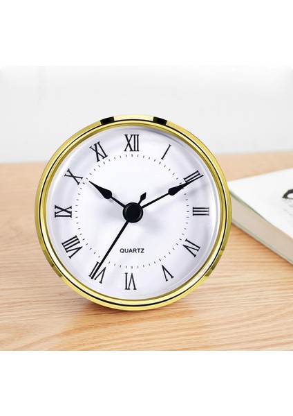 80MM Saat Insert Yuvarlak Retro Ev Altın Rim Roman Roman (Yurt Dışından) modelleri