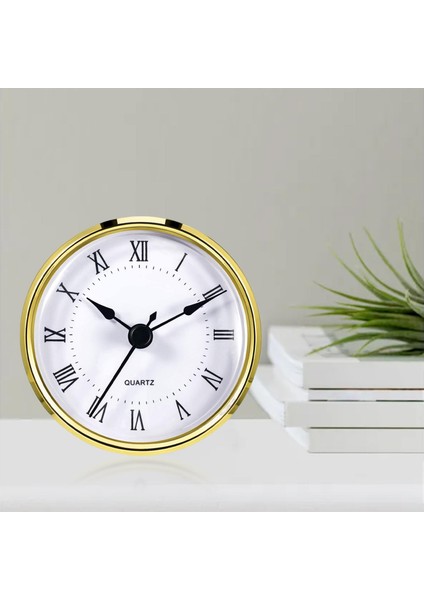 80MM Saat Insert Yuvarlak Retro Ev Altın Rim Roman Roman (Yurt Dışından) fırsatları