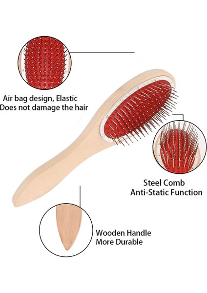 Anti Statik Dilgling Çelik Diş Tarak Fırçası(Yurt Dışından) modelleri