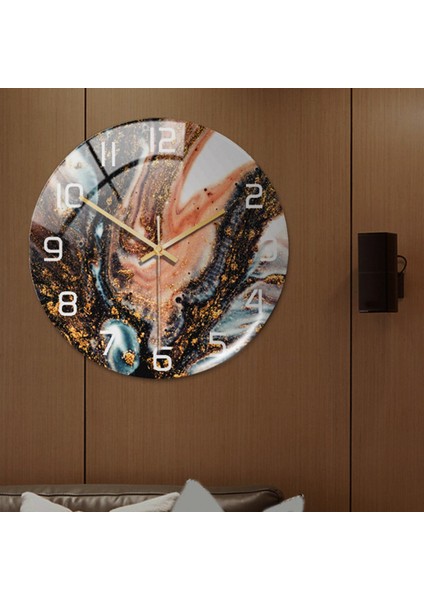Duvar Saati Pille Çalışan Sessiz Dekorasyon Süslemesi (Yurt Dışından) fırsatları