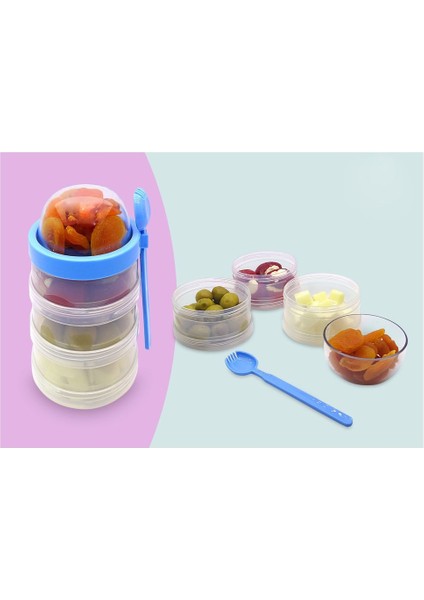 Infinity Turuncu Bpa Içermez 700 ml Atıştırmalık Kabı