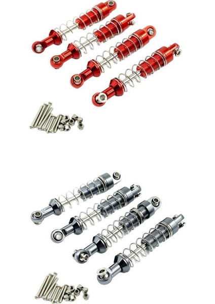 8 Parça Rc Araba Alüminyum Şok Emici Damper Mn D90 1:12 Ölçekli Rc Araba (Yurt Dışından)
