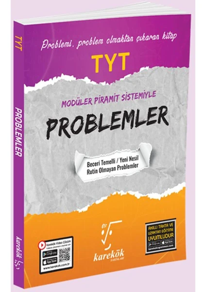 Karekök Yayıncılık TYT Problemler Mps(Modüler Pramit Sistemi)