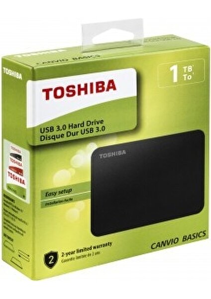 1tb Canvio Basics 2.5&quot; Usb3.0 HDTB410EK3AA