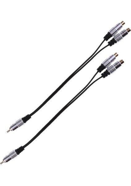 Mp3/mobile Için 2x Splitter Kablosu 1 Ila 2 Fe Fiş Av Adaptörü (Yurt Dışından)
