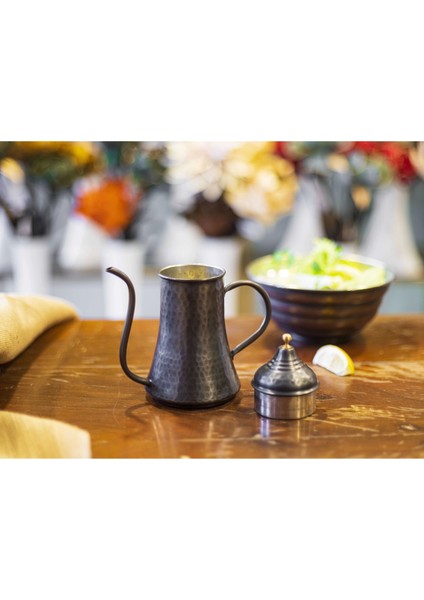 Bakır Yağdanlık Otantik Model Oksit Renk No:1