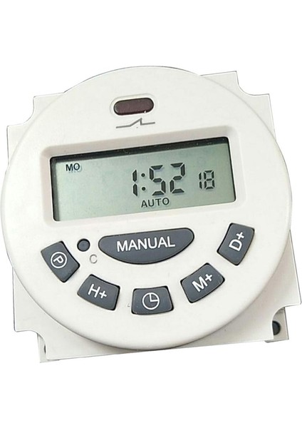 LCD Time Switch Haftalık 12V Kaynağı (Yurt Dışından)