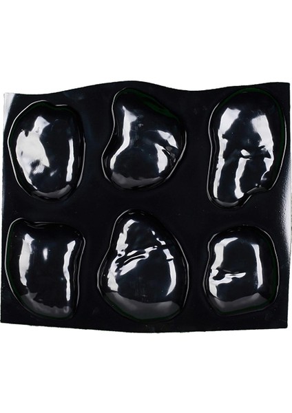 Adım Taşlar Arnavut Kaldırımlı Çakıl Taşları Beton Kalıp Yolu Dekoru H 46.5X40X3.5CM (Yurt Dışından)