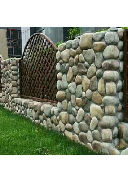 Adım Taşlar Arnavut Kaldırımlı Çakıl Taşları Beton Kalıp Yolu Dekoru H 46.5X40X3.5CM (Yurt Dışından) indirimleri