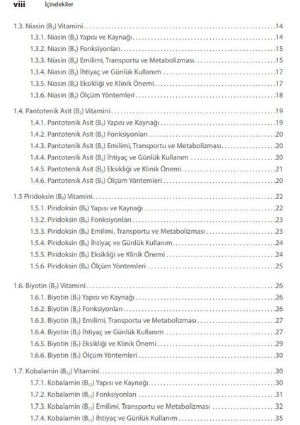 Vitamin Biyokimyasının Alfabesi fırsatları