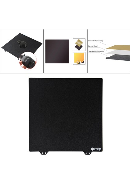 Strade Store Platform Isıtmalı Yatak Yapı Yüzeyi Ender 3 Ender Çelik Plaka Için 235X235MM (Yurt Dışından)