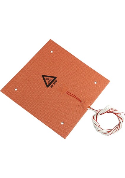 3D Yazıcı Parçaları ve Aksesuarları 235MMX235MM 9.25*9.25INCH 24W Silikon Er Yated Mat Ed Termistörlü Yatak Yastığı 235X235MM200W (Yurt Dışından) indirimleri