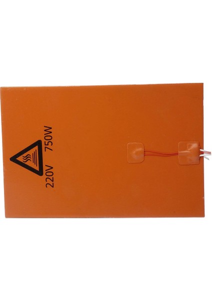 220V 750MM mm 3D Yazıcı Silikon Isıtmalı Yatak Yasağı Tarif Edildiği Gibi 750W (Yurt Dışından) fiyatları