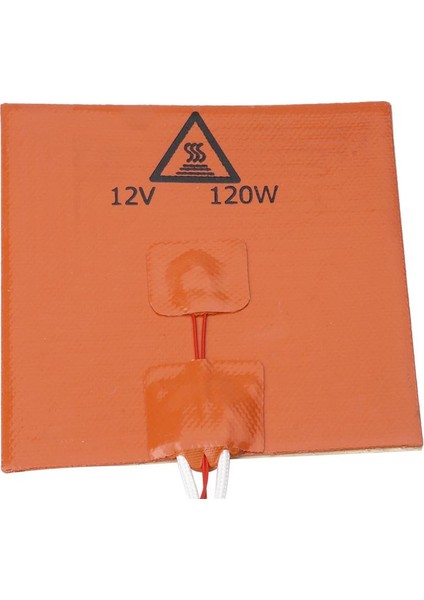 Strade Store 120MM Isıtıcı Isıtma Ped 3D Yazıcı Isıtmalı Yatak 12V / 120W 120X120X3MM120W (Yurt Dışından)