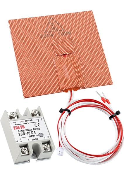 Silikon Isıtıcı Isıtma Padi 220V/100W Isıtma Ped Rölesi ile Yapışkan Çıkartma ile Dıy (Yurt Dışından) fırsatları