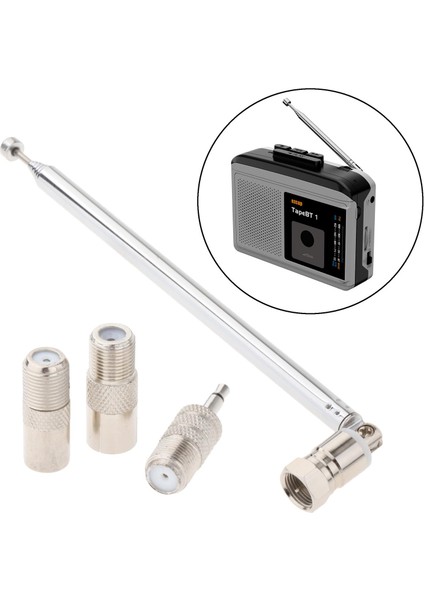 Hıfı Av Alıcı Mini Sistemi Için F -Tv Adaptörü ile Radyo Çubuk Anten (Yurt Dışından) fırsatları