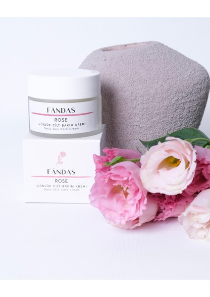 Günlük Cilt Bakım Gül Kremi - 50ml